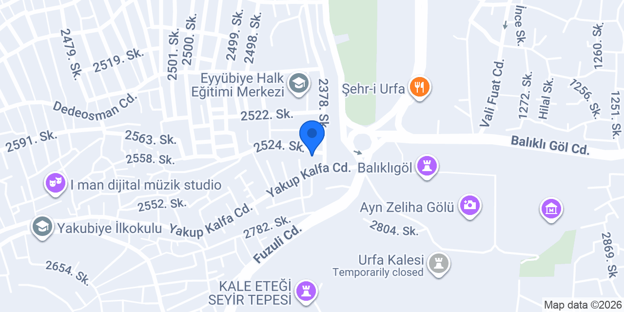 BALIKLIGÖL OTOPARK konumu