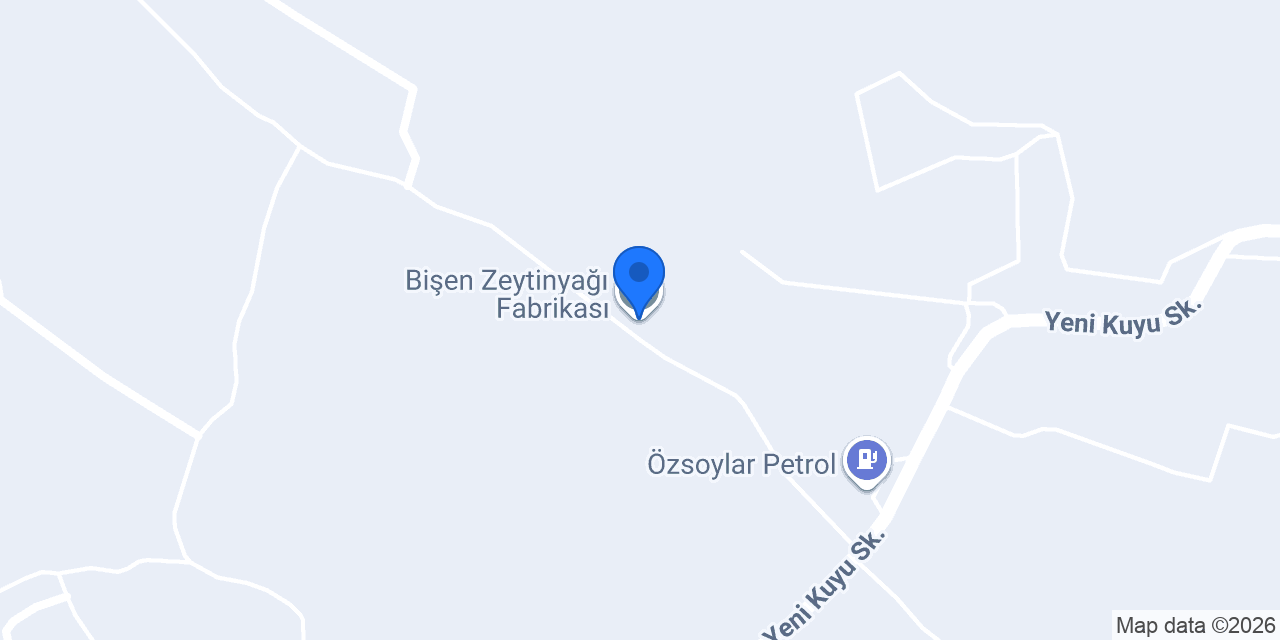 Bişen Zeytinyağı Fabrikası konumu
