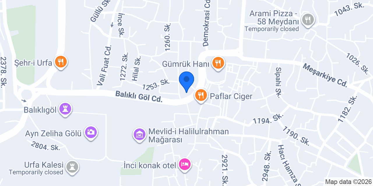 Altıntabak Fırınlı Restaurant konumu