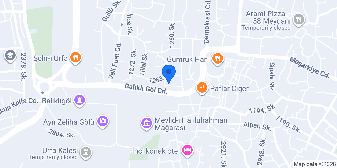 Narlı Ev Otel konumu