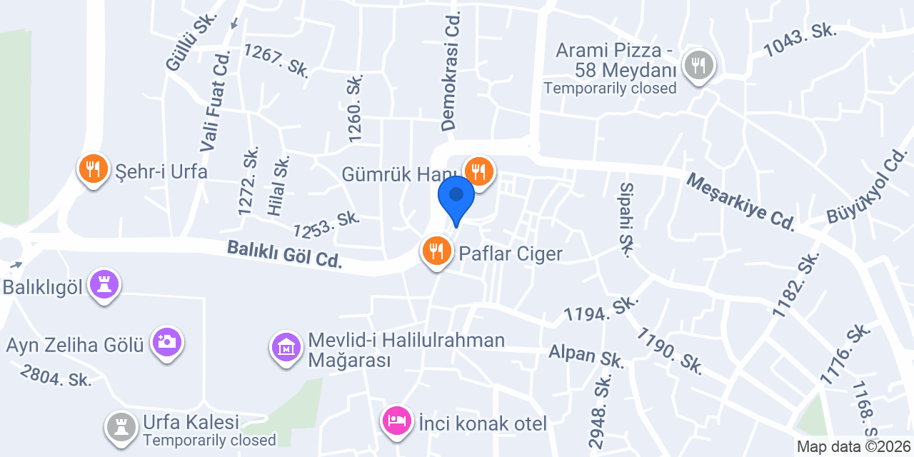 Siverek tesbih konumu