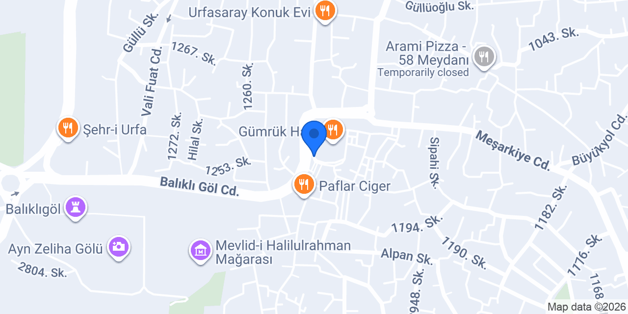 Tuğra Tesbih ve Hediyelik konumu