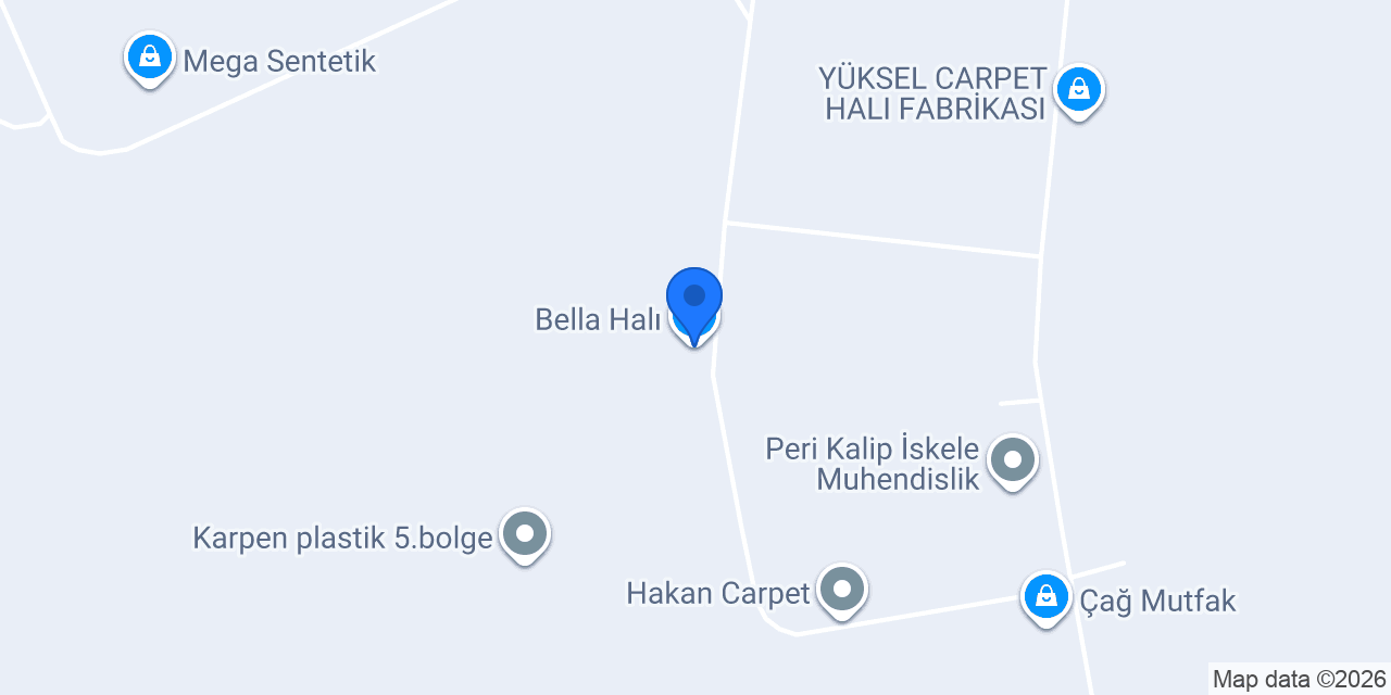Bella Halı konumu