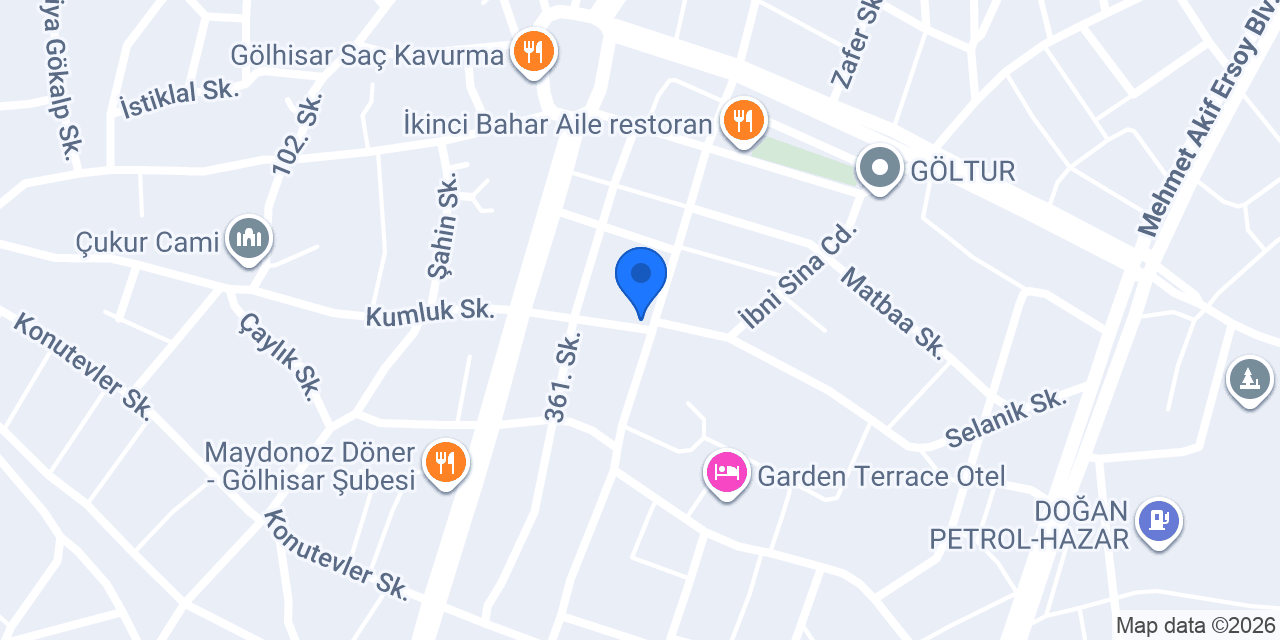 Deva Veteriner Kliniği konumu