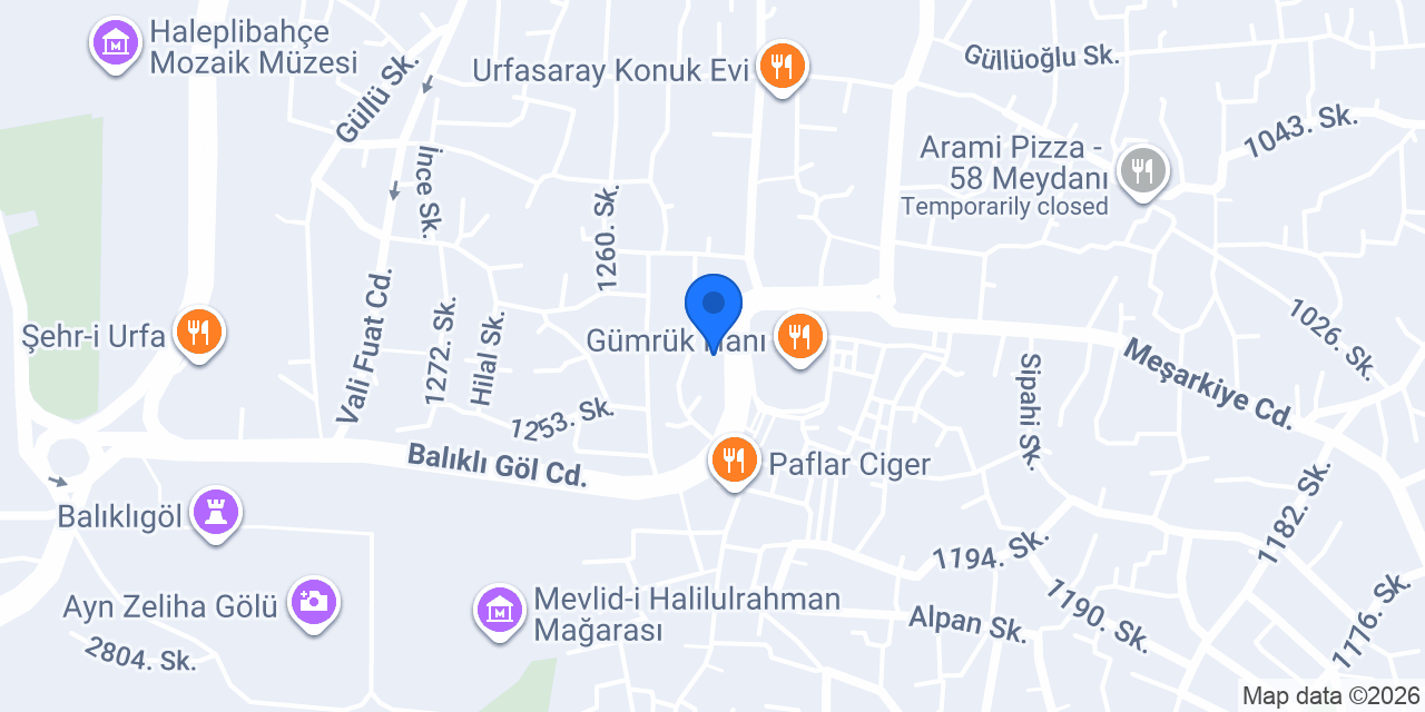 ASLANLI HOTEL konumu