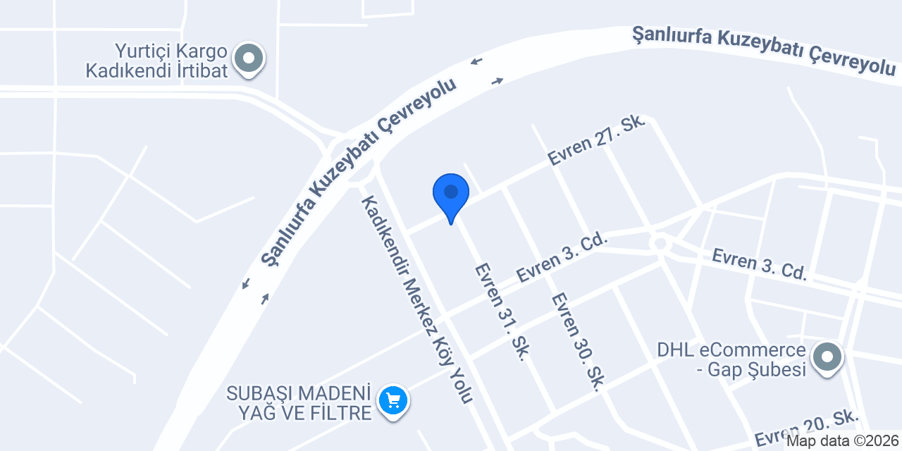 Nitro Performance Şanlıurfa Garaj konumu