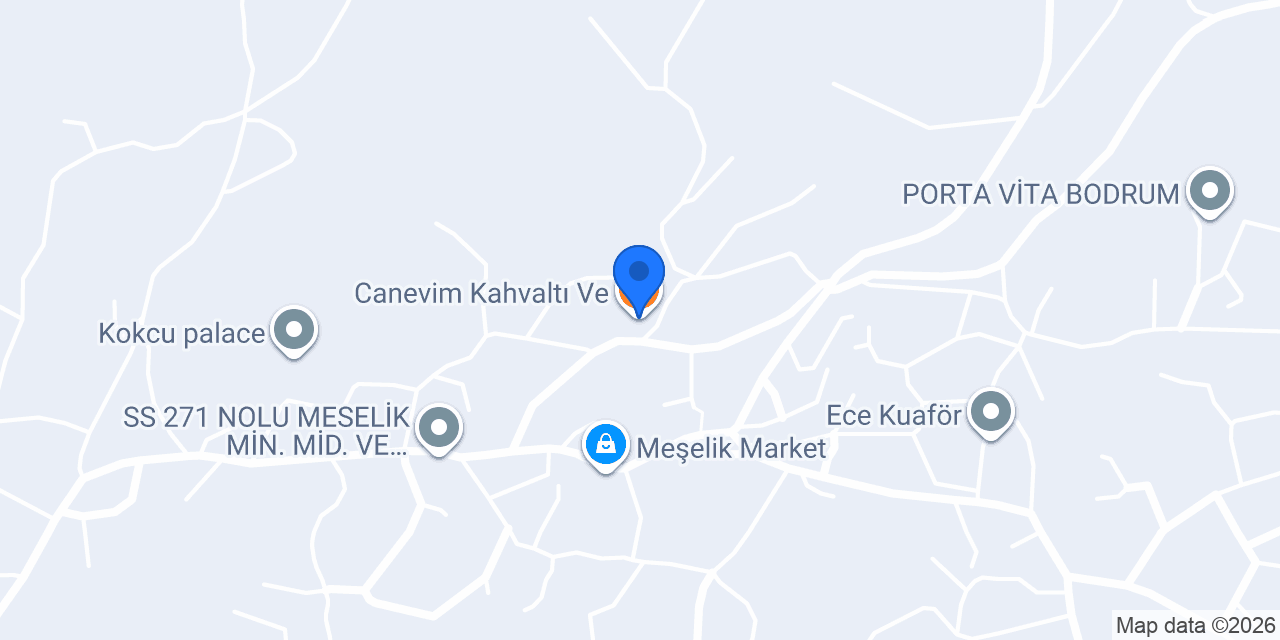 Canevim Kahvaltı Ve konumu