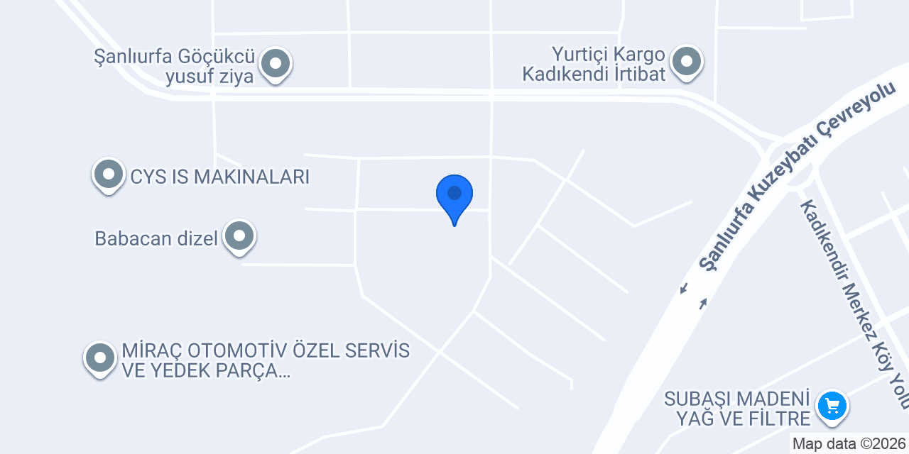 EFE BMW Servisi şanlıurfa konumu