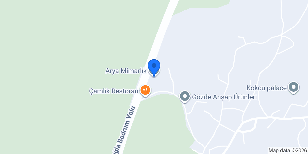 Arya Mimarlık konumu