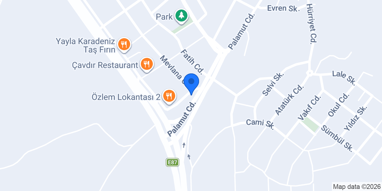 Çavdır Apart konumu