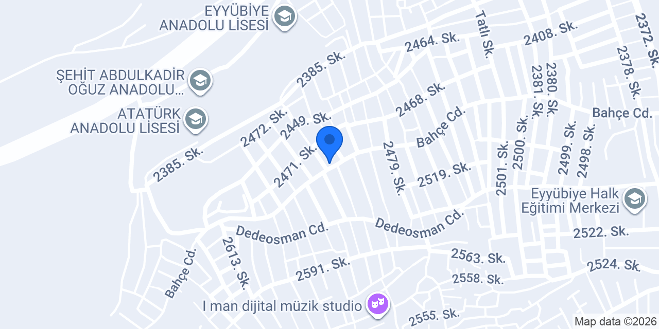 Buhara Erkek Kuaför Salonu konumu
