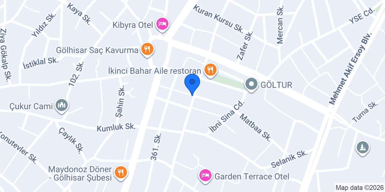 Şifa Veteriner Kliniği konumu