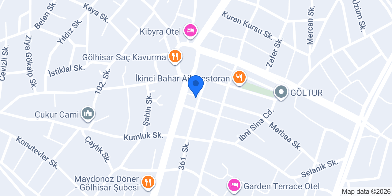 GÖL HAK MÜTEAHHİTLİK İNŞAAT LTD.ŞTİ konumu