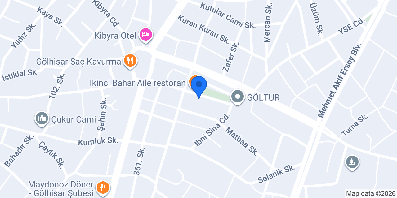 Çimenli unlu mamülleri konumu