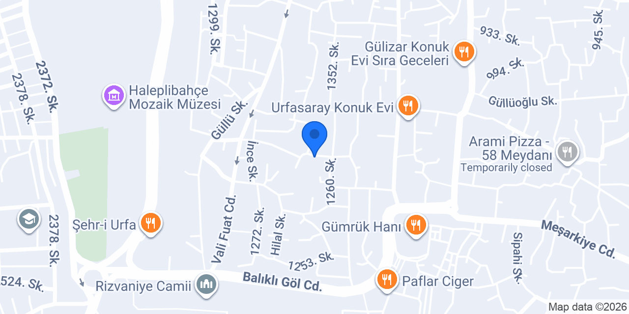 Rimon Otel ve Restoran konumu