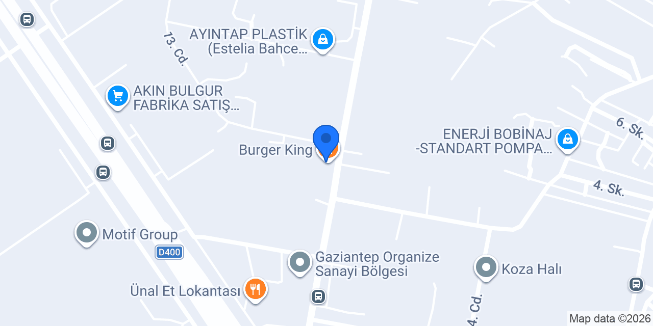 Burger King konumu