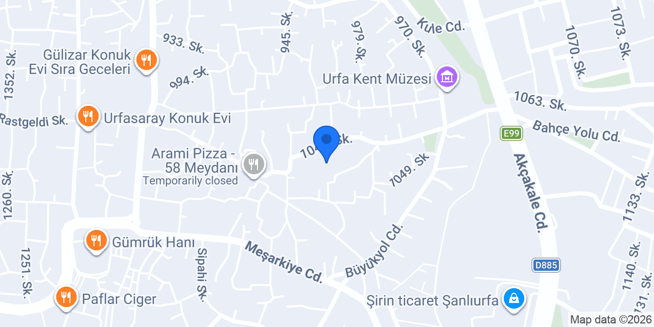 Ktisis Han Davet Evi konumu
