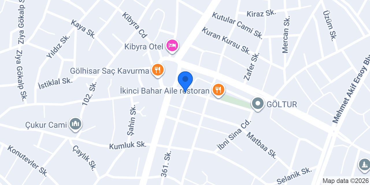 Diş Hekimi Tolga KARA konumu