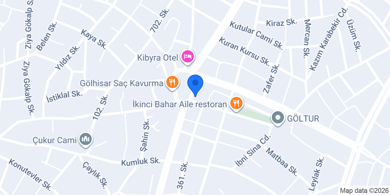 3 No'lu Aile Sağlığı Merkezi konumu