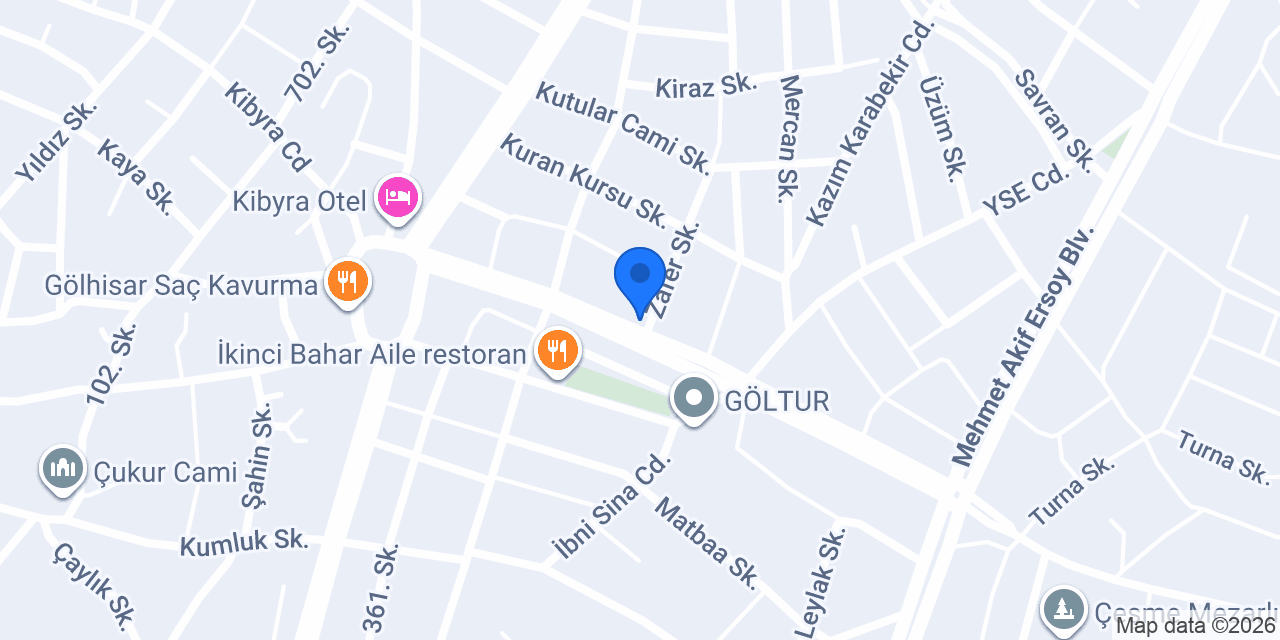 Karakılıç Oto Galeri konumu