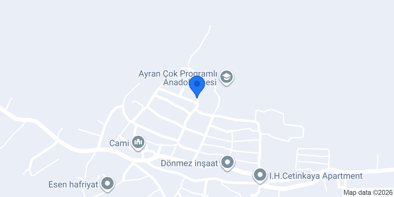 Ayran İmam Hatip Ortaokulu konumu