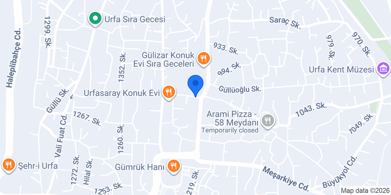 Özel Dergah Sürücü Kursu konumu