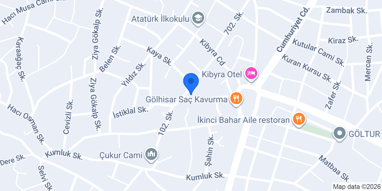 ALEV OTO KURTARMA konumu