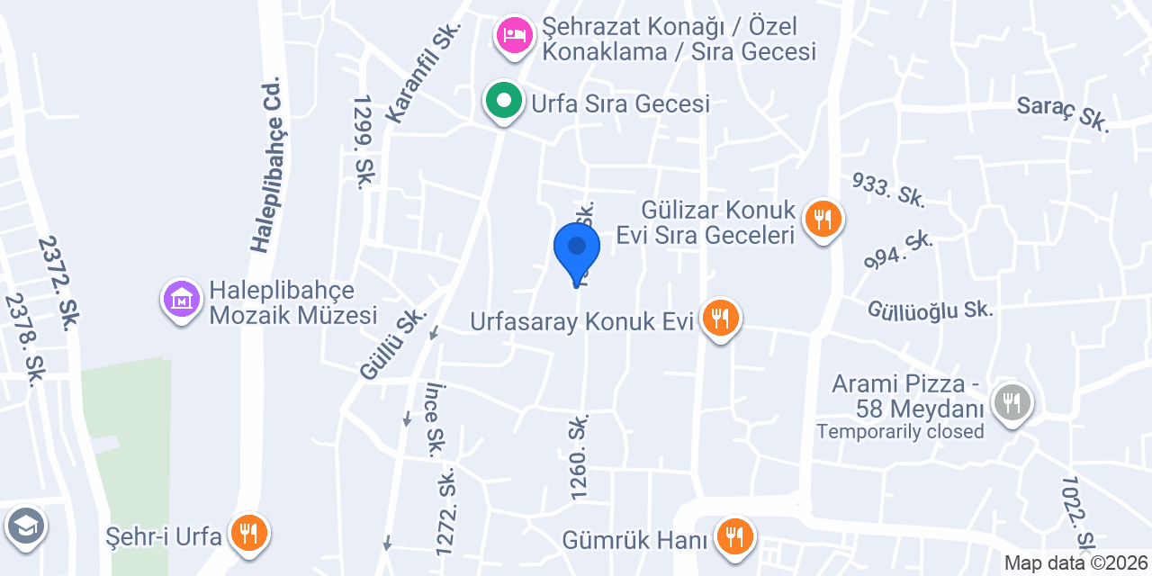 Aura Taş Hotel konumu