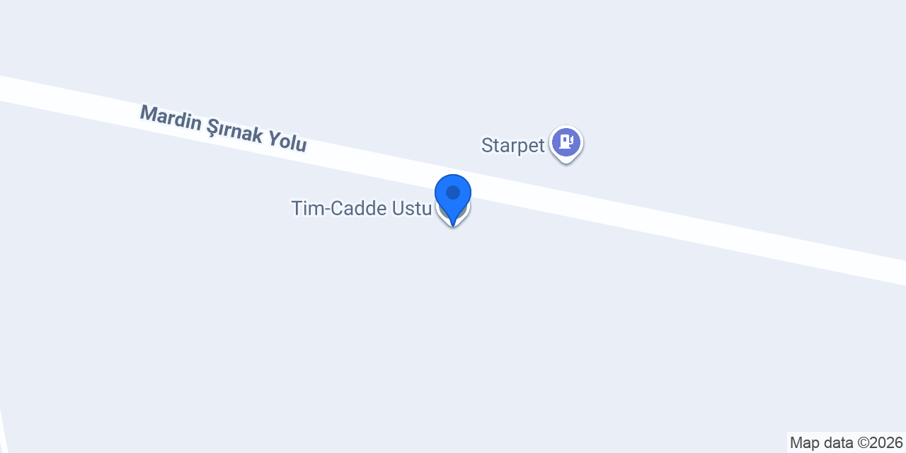 Tim-Cadde Ustu konumu