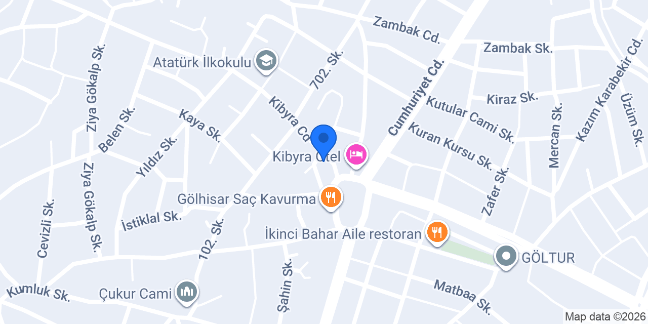 Altınçınar konumu