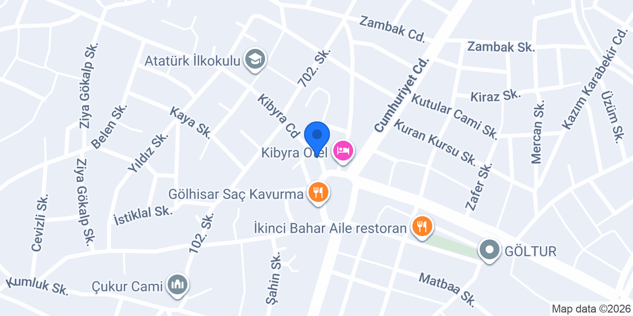 Hatays Künefe konumu