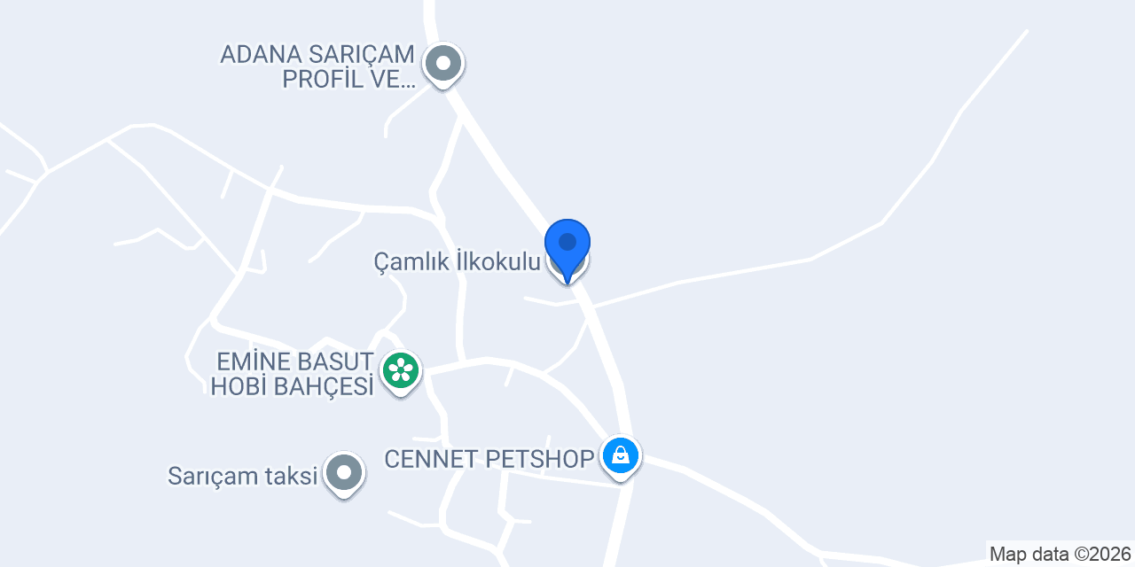 Çamlık İlkokulu konumu