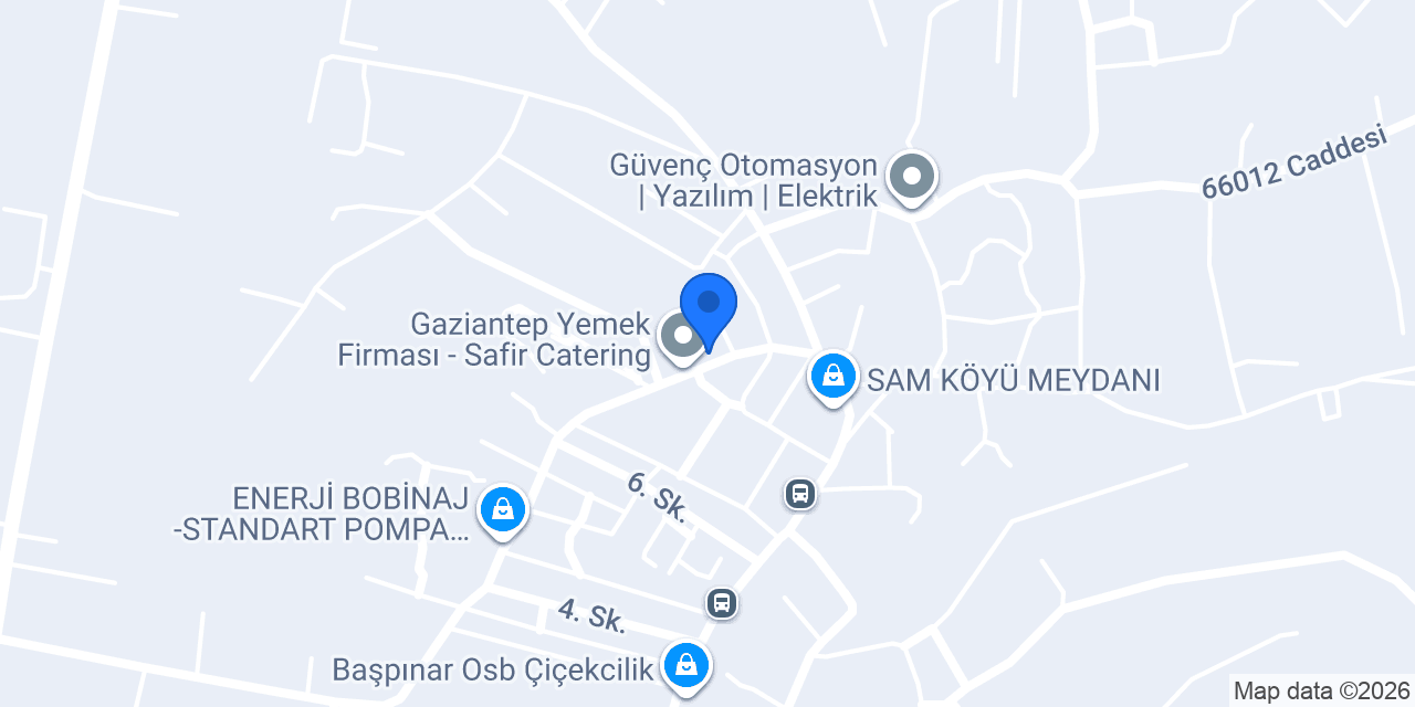 Sam unlu mamülleri konumu