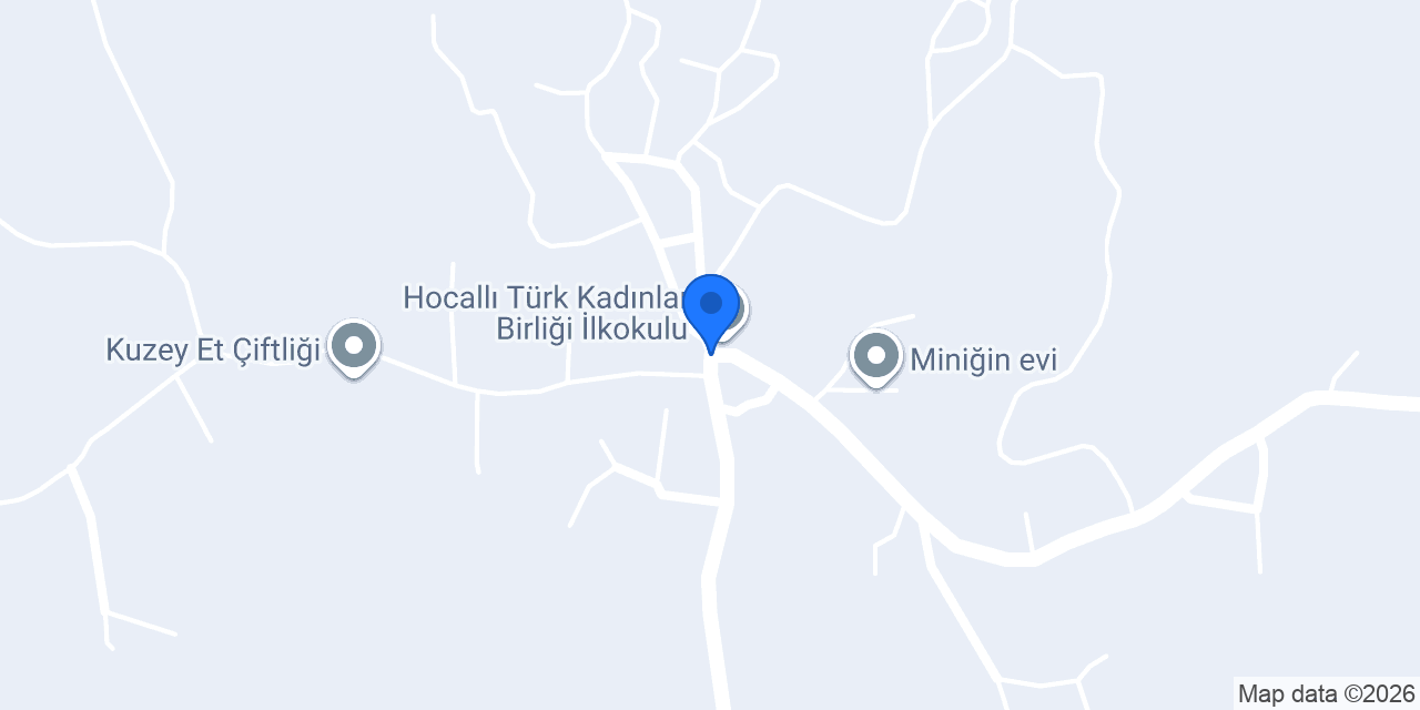Hocalı Köyü Muhtarlığı konumu