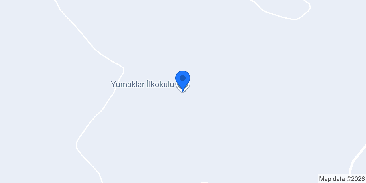 Yumaklar İlkokulu konumu