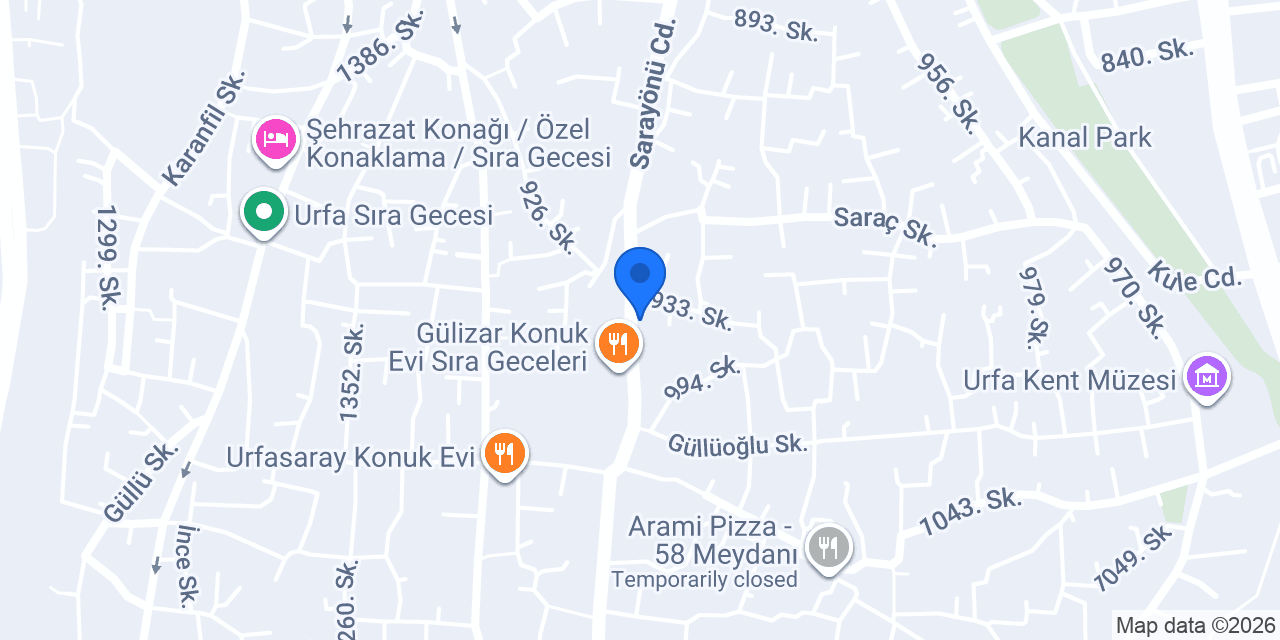 Divanyolu Otel konumu