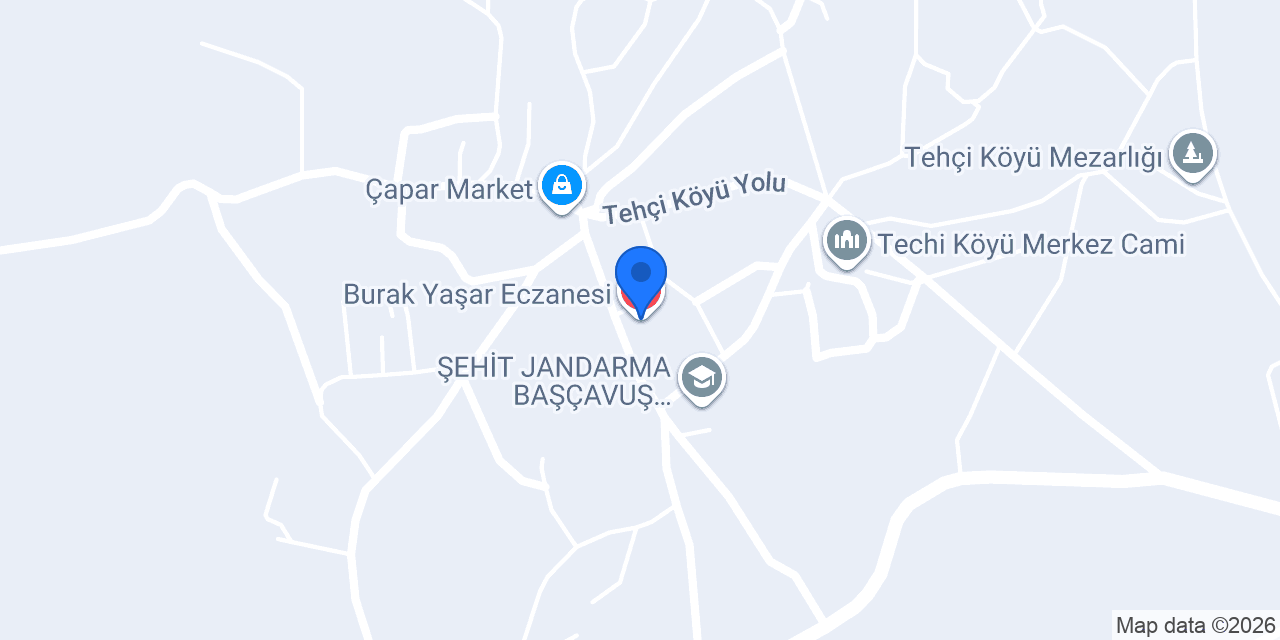 Burak Yaşar Eczanesi konumu
