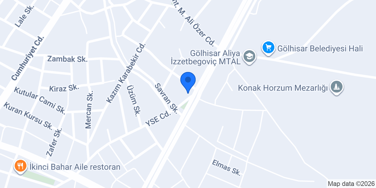 AutoClub Gölhisar konumu