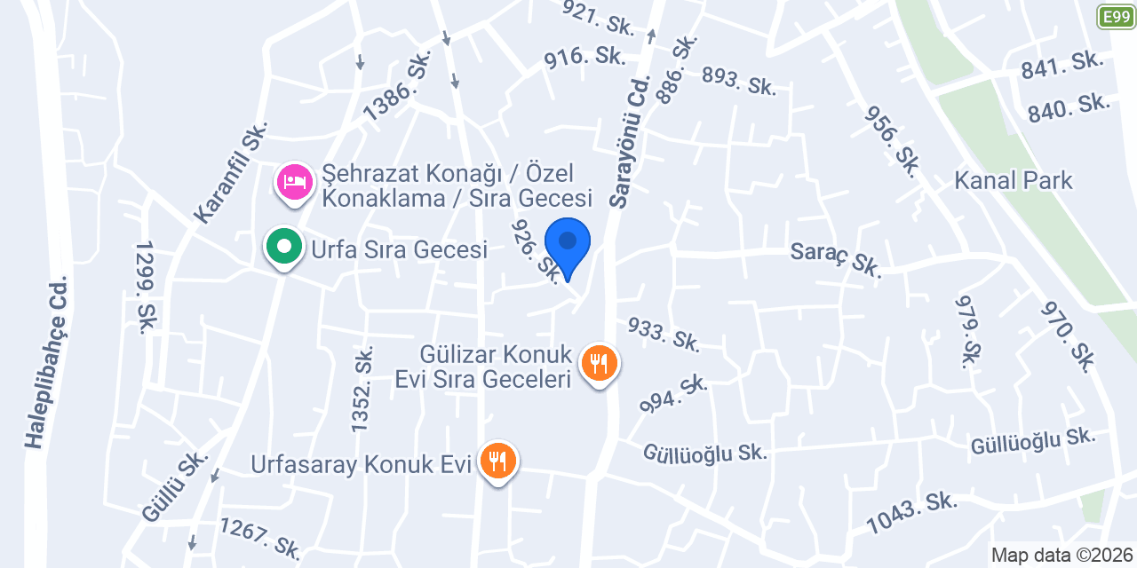 Hızmalı Otel konumu