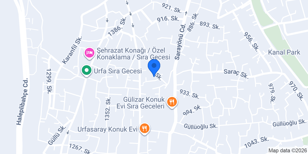 ŞERİF PAŞA KONAKLARI konumu