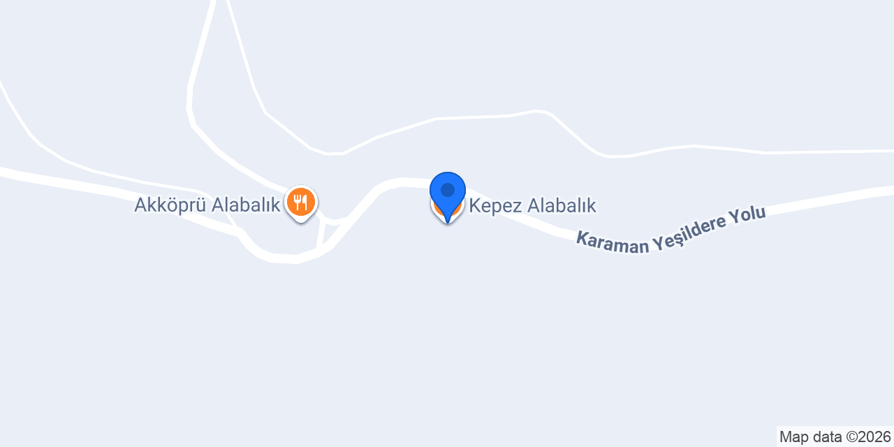 Kepez Alabalık konumu