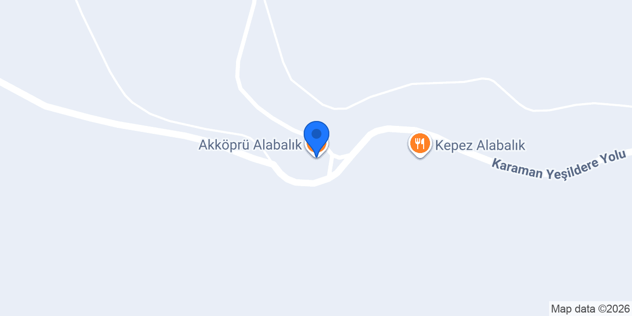 Akköprü Alabalık konumu