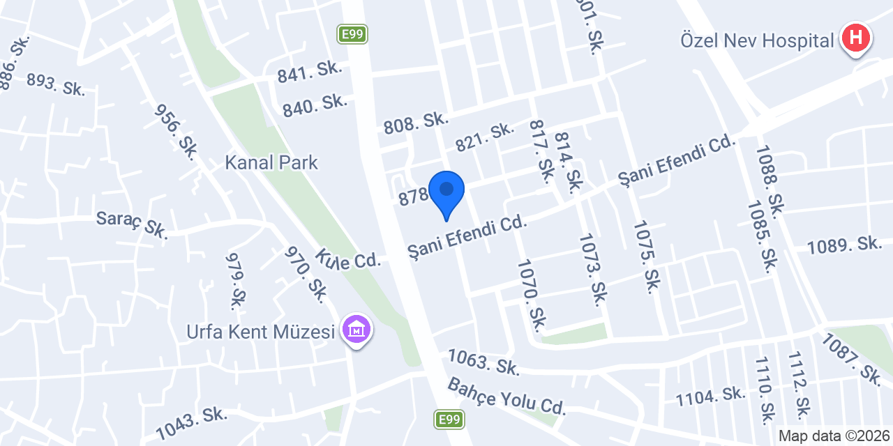 Urfa ikinci el eşya konumu