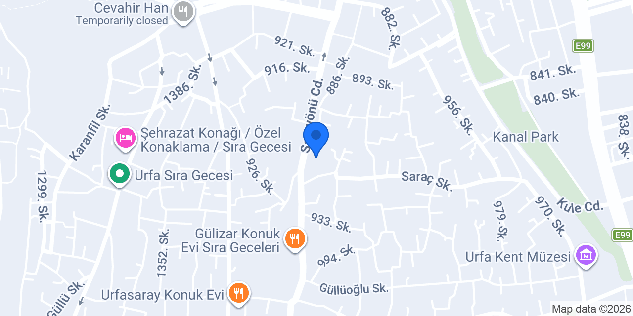 Hotel Rabis konumu