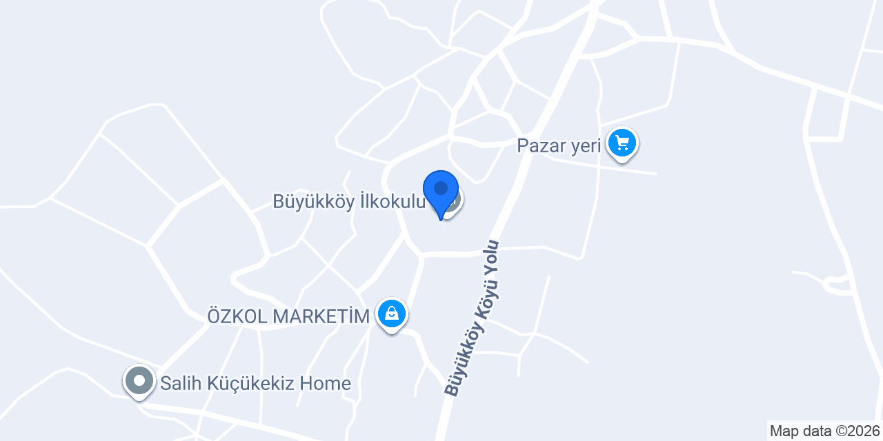 Büyükköy İlkokulu konumu