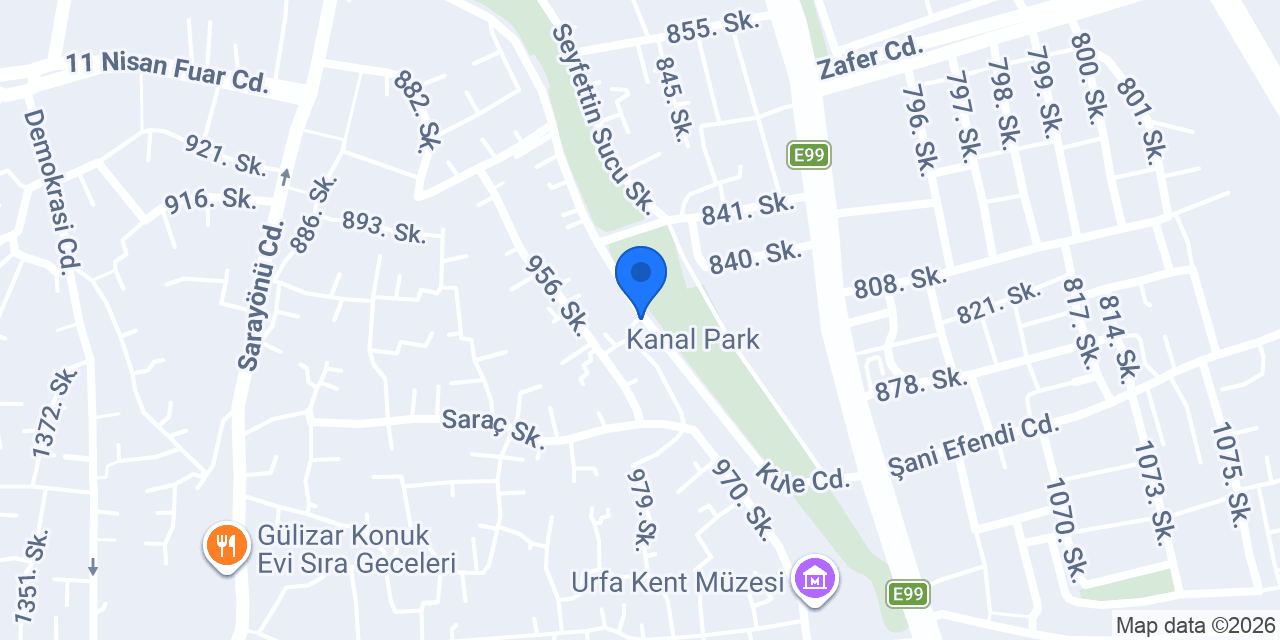 Harran Restaurant konumu