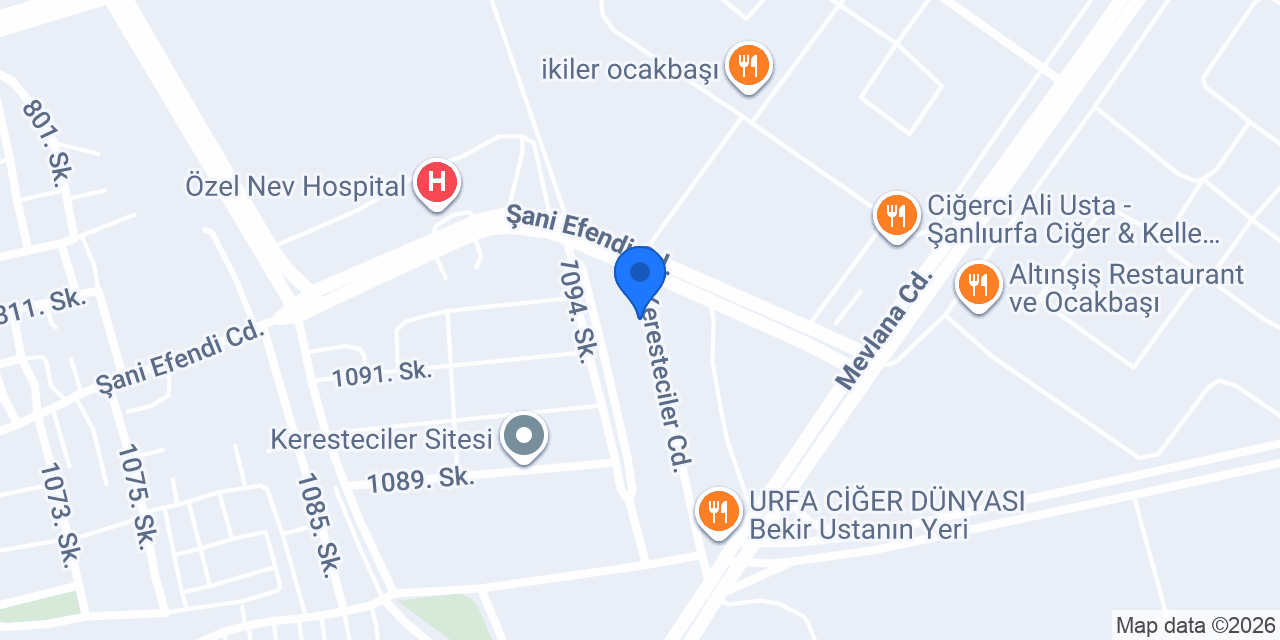 Ciğerci Kerim Usta konumu