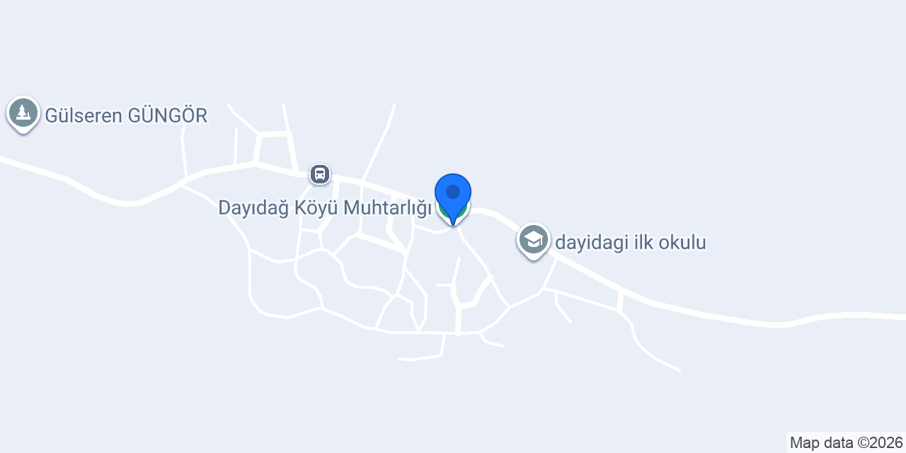 Dayıdağ Köyü Muhtarlığı konumu