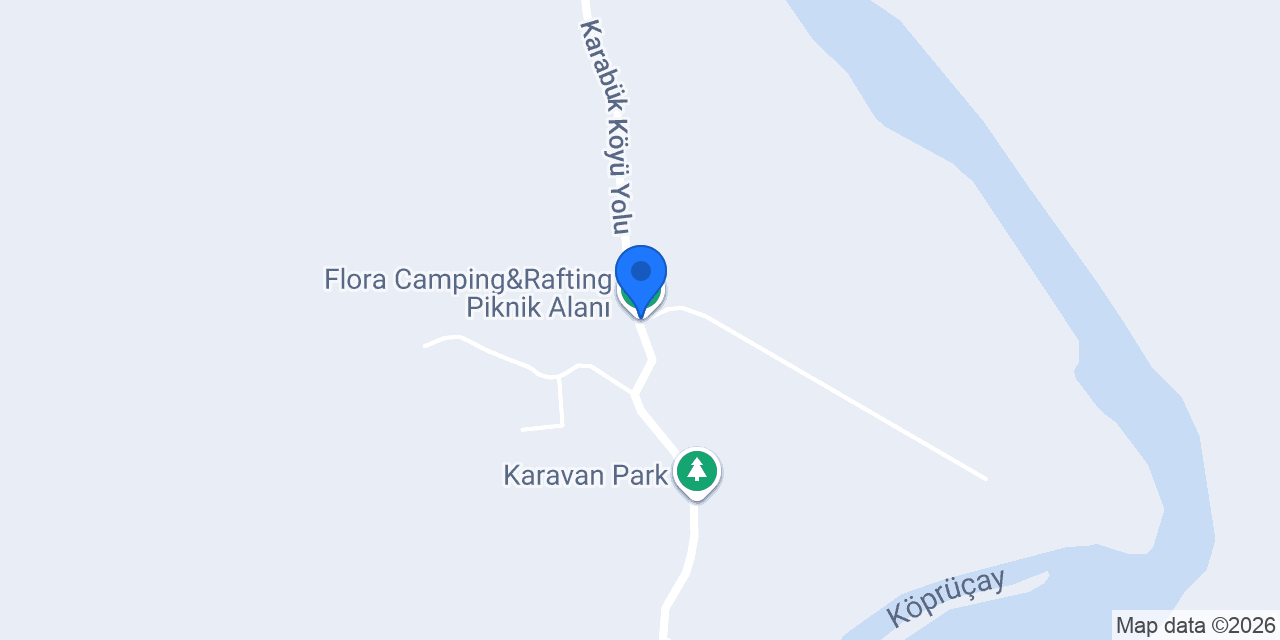 Flora Camping&Rafting Piknik Alanı konumu