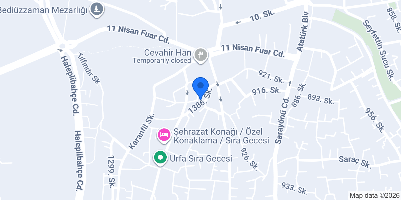 Hotel Estara konumu